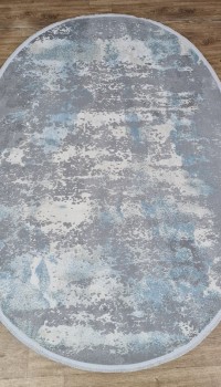 Luxury 06185a blue-d.grey овал